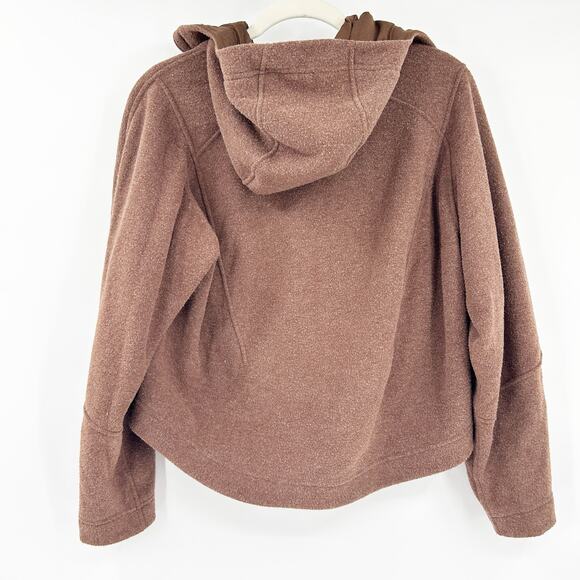 Lululemon‎ Womens Lounge Athleisure Sporty Looped Terry Fleece Half Zip Hoodie 2 - Picture 8 of 8